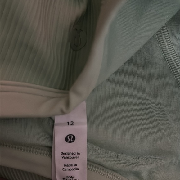 *NWT Lululemon Athletica Ribbed Yoga Bodysuit - Picture 7 of 8